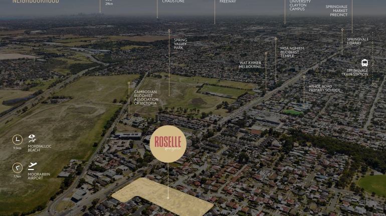 ROSELLE TOWNHOUSE SPRINGVALE - BIỆT THỰ KHU NGƯỜI VIỆT - MELBOURNE
