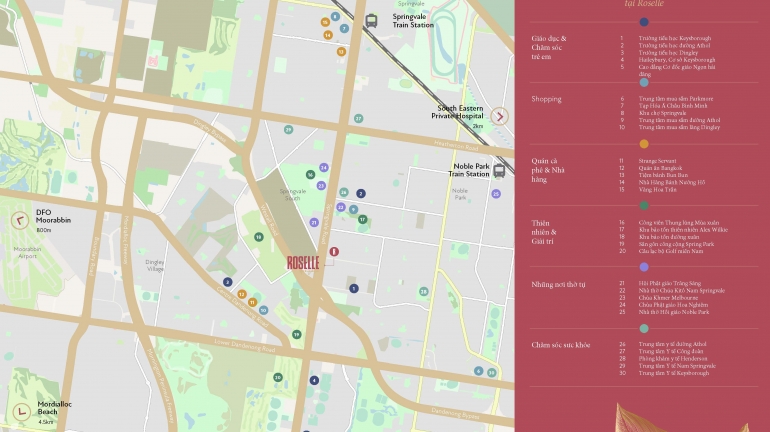 ROSELLE TOWNHOUSE SPRINGVALE - BIỆT THỰ KHU NGƯỜI VIỆT - MELBOURNE